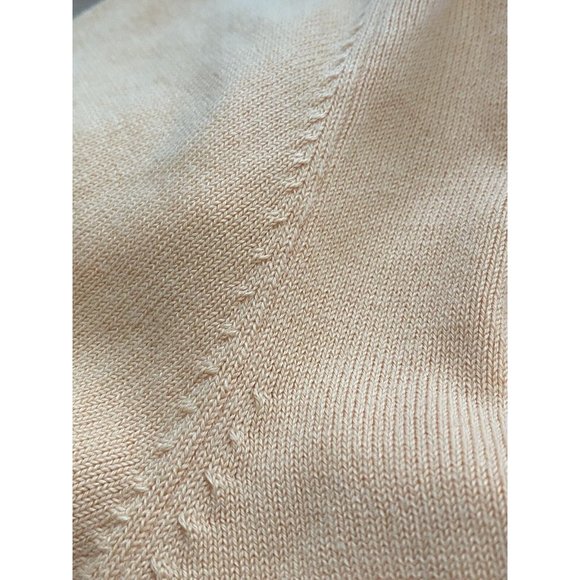 Petite Sophisticate Orange Cotton Spandex Vintage Cardigan Shell Set Size P EUC - Picture 5 of 16